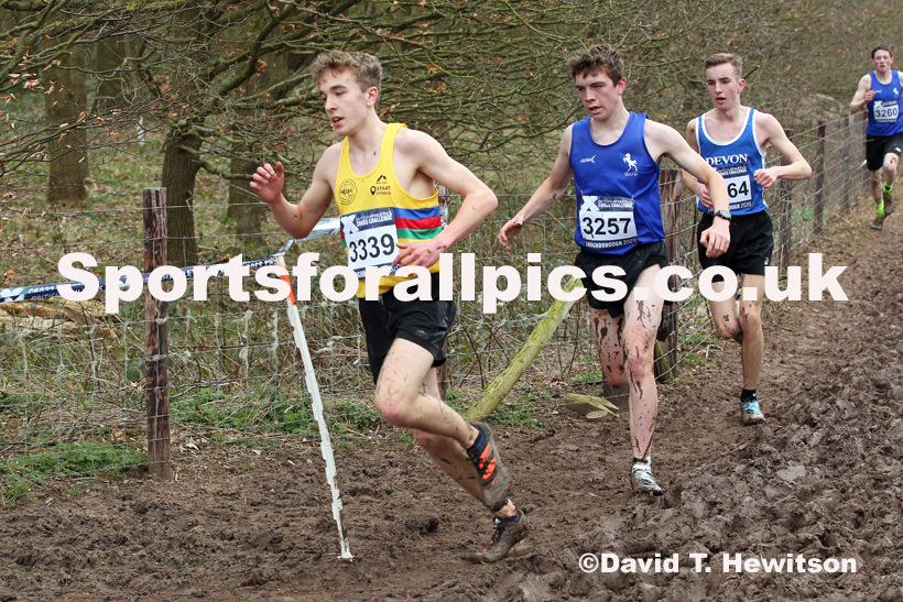 Mens under-17s, 2020 British Athletics Inter Counties Cross Country Champs., Prestwold Hall, Loughborough. Photo: David T. Hewitson/Sports for All Pics